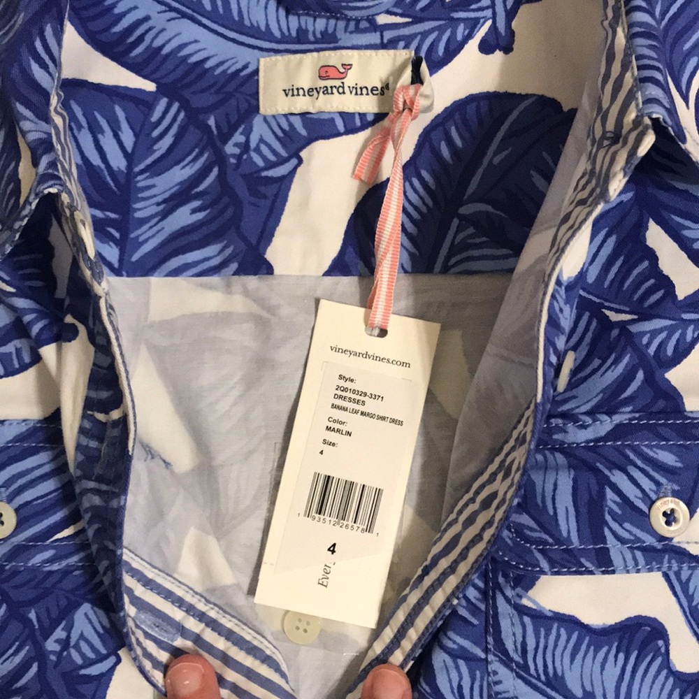 🌸SOLD🌼NWT Vineyard Vines Shirt dress - Picture 8 of 10